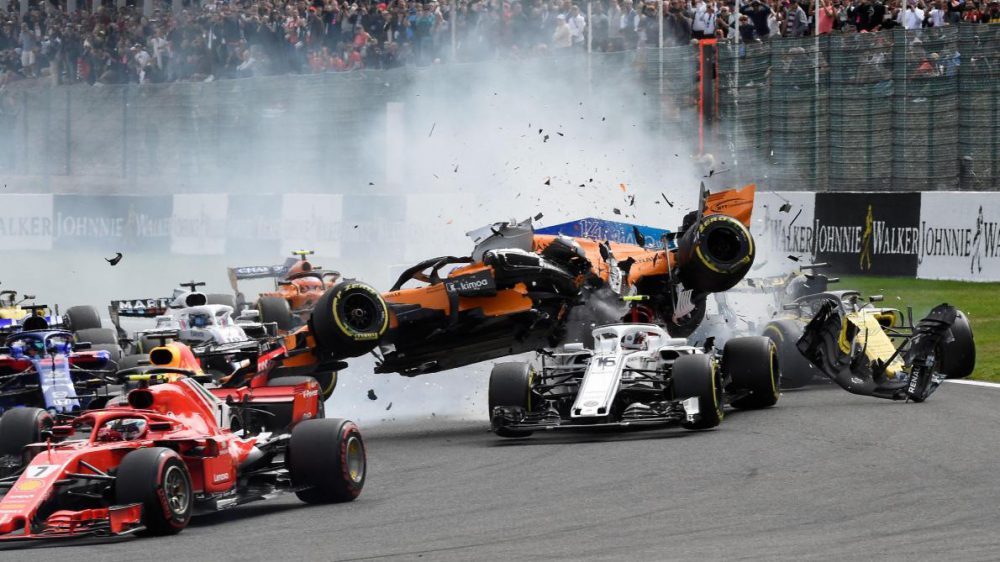 F1 - Top 10 incidenti più spettacolari del 2018