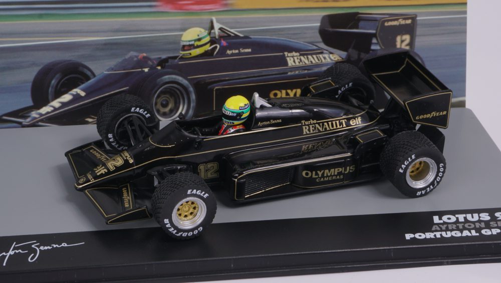 modellino ayrton senna lotus 97t