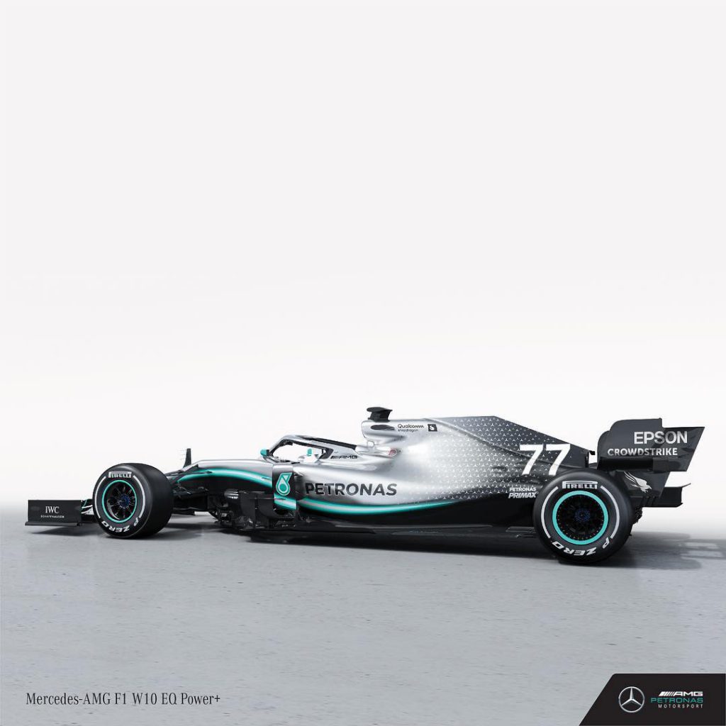 F1 - Nuova Mercedes AMG W10 diretta presentazione