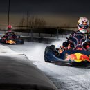 F1 - Tori sul ghiaccio, sfida Verstappen - Gasly sui kart 8 F1 - Tori sul ghiaccio, sfida Verstappen - Gasly sui kart