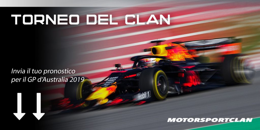 F1 - Invia il tuo pronostico per il GP d'Australia 2019 - Torneo del Clan