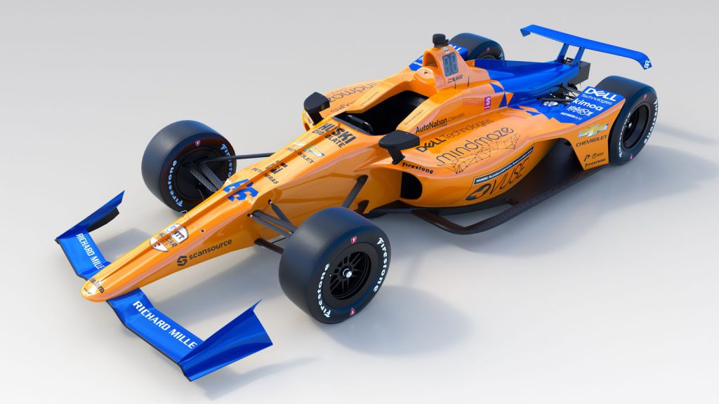 F1 - Mclaren presenta la monoposto che parteciperà alla 500 miglia di Indianapolis 3 F1 - Mclaren presenta la monoposto che parteciperà alla 500 miglia di Indianapolis