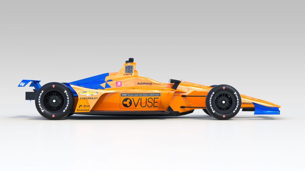F1 - Mclaren presenta la monoposto che parteciperà alla 500 miglia di Indianapolis 1 F1 - Mclaren presenta la monoposto che parteciperà alla 500 miglia di Indianapolis