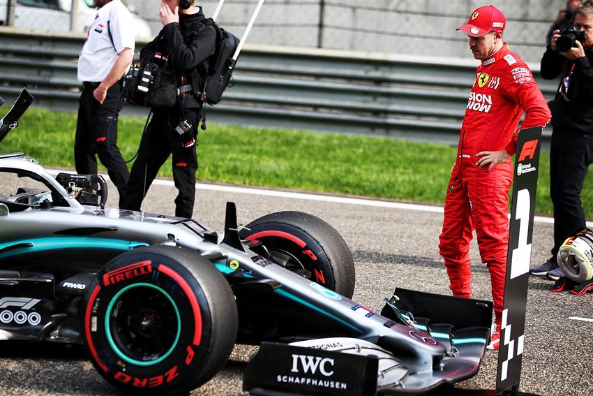 F1 - GP Cina - Vettel: "La gara sarà lunga" 1 F1 - GP Cina - Vettel: "La gara sarà lunga"