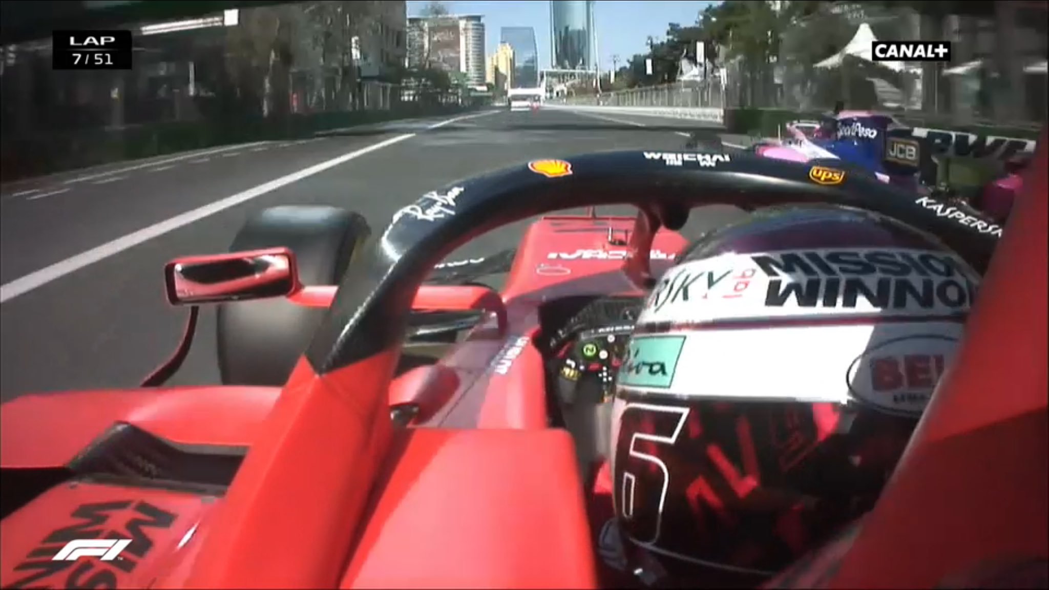 LIVE F1 - Diretta Gara - GP Azerbaijan Baku 7 LIVE F1 - Diretta Gara - GP Azerbaijan Baku