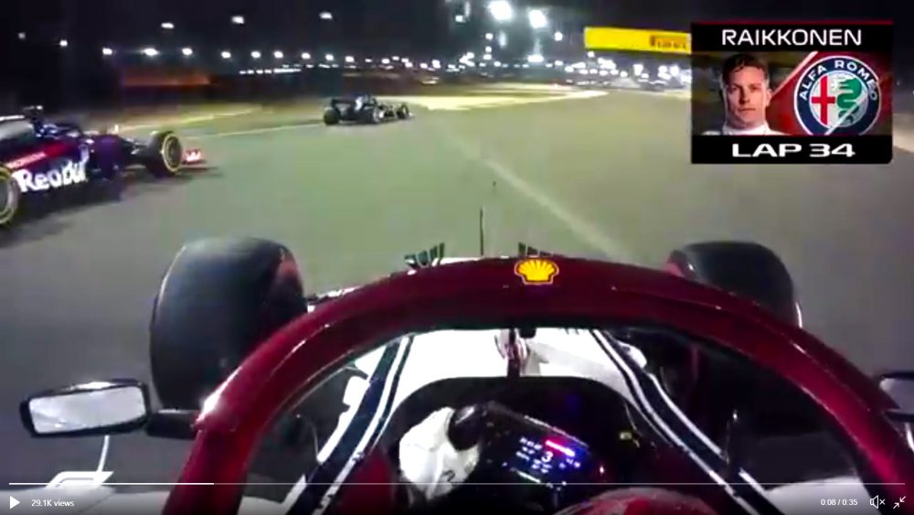 F1 Video - Raikkonen supera le Toro Rosso in due curve - Gp Bahrain 1 F1 Video - Raikkonen supera le Toro Rosso in due curve - Gp Bahrain