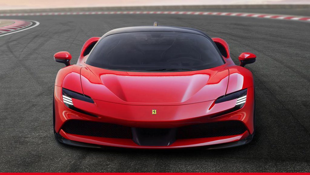 ferrari sf90 stradale foto frontale