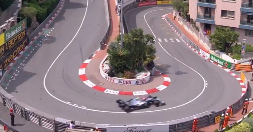 bottas traverso tornante monaco qualifiche