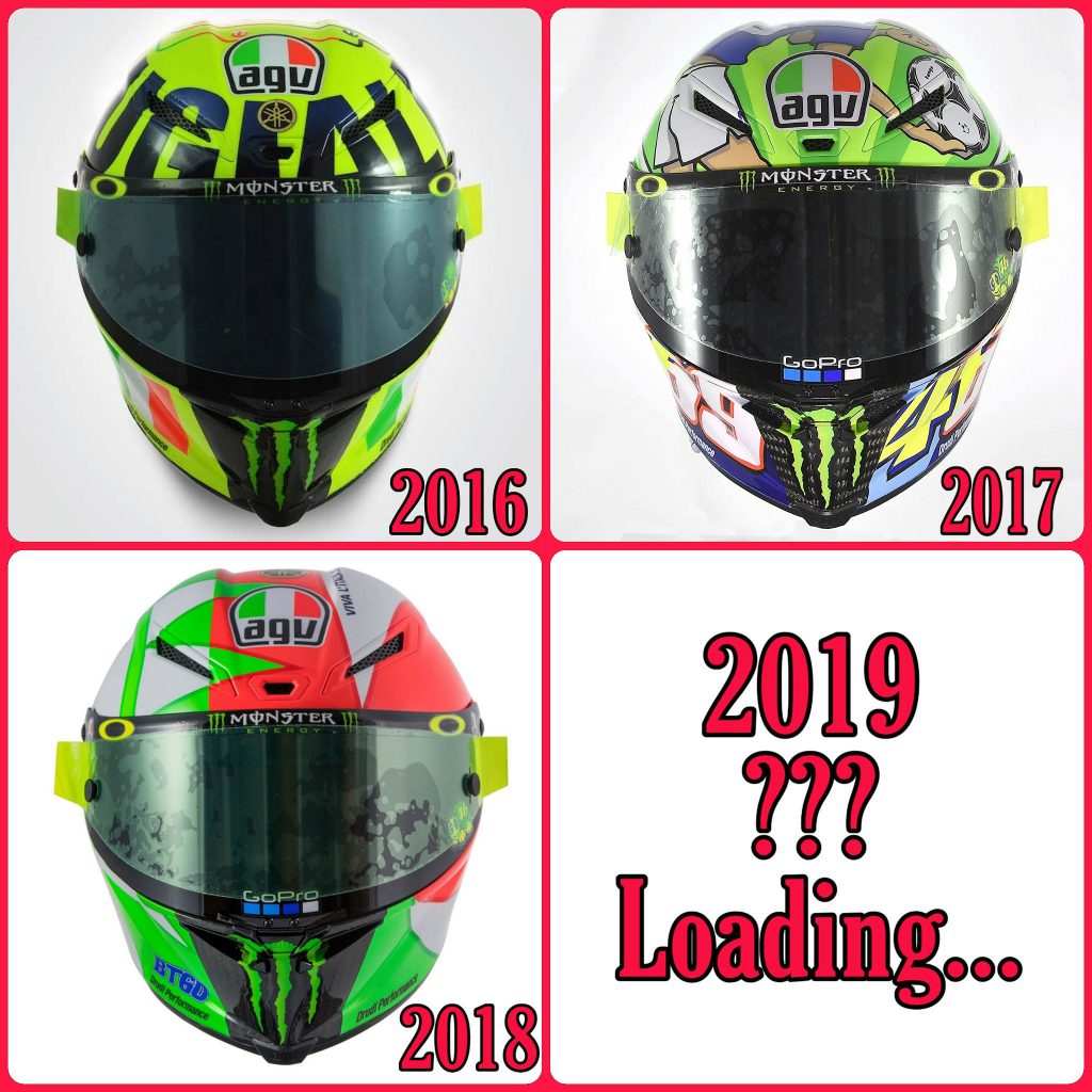 Quale sarà il casco 2019 di Valentino Rossi al Mugello?