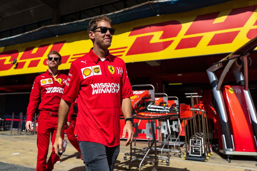 vettel conferenza piloti gp spagna