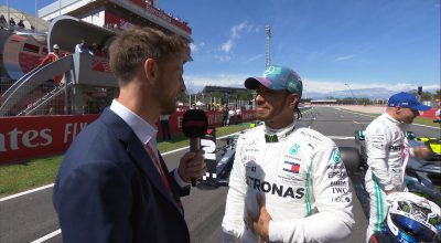 hamilton intervista-qualifiche gp spagna