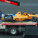 Indianapolis 500 - Che incidente per Fernando Alonso durante le prove! 7 Indianapolis 500 - Che incidente per Fernando Alonso durante le prove!