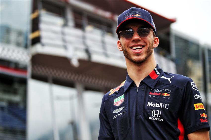 Pierre Gasly a Montecarlo