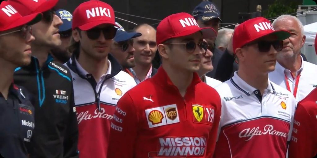 piloti cappellino rosso lauda a monaco