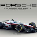 F1 - La Porsche farà il suo ingresso in Formula 1 dal 2021? 3 Porsche F1 concept car realizzata da F1 Addict