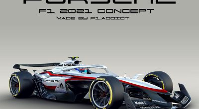 Porsche F1 concept car realizzata da F1 Addict