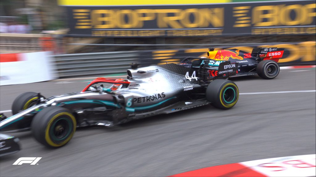 contatto hamilton verstappen monaco