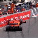 leclerc penalità incidente vettel