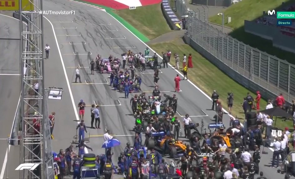 F1 oggi - Diretta GP Austria - Griglia Partenza 1