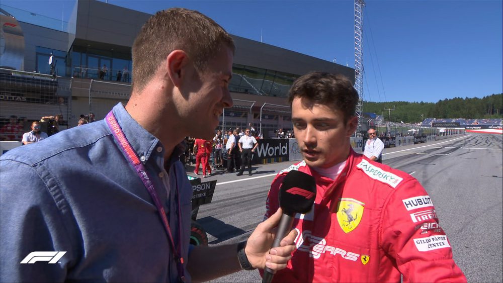 F1 oggi - Leclerc in Pole Position al GP Austria