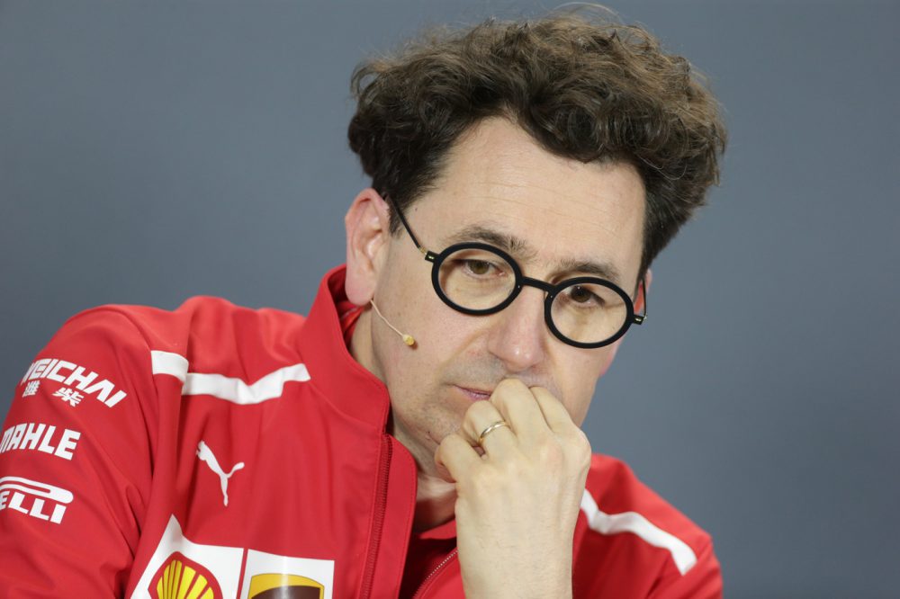 Mattia Binotto comunica che non ci saranno modifiche alla Ferrari SF90h per il Gran Premio del Canada