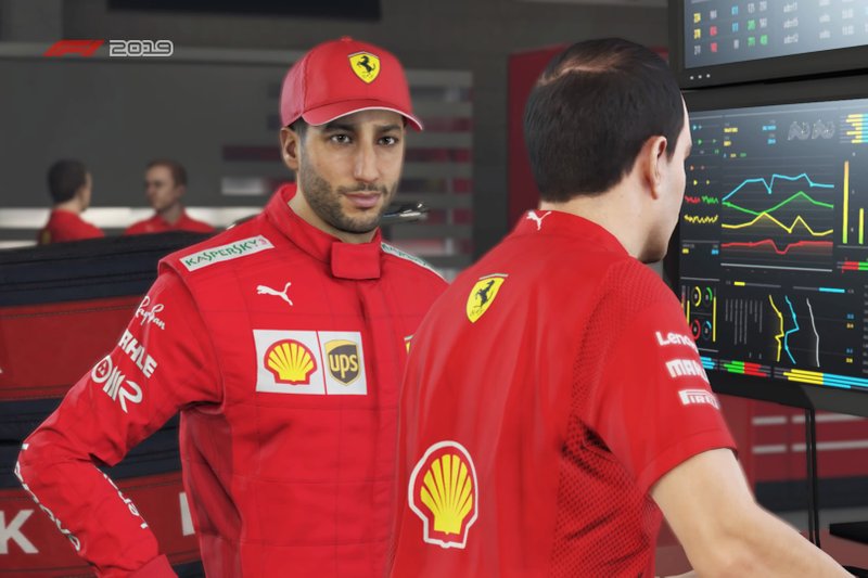 f1 2019 ricciardo in ferrari mercato piloti