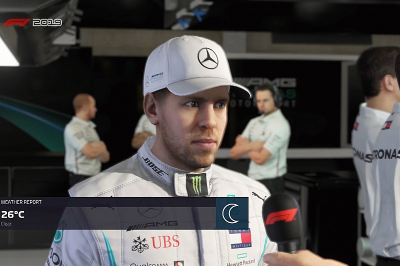 f1 2019 gioco vettel in mercedes