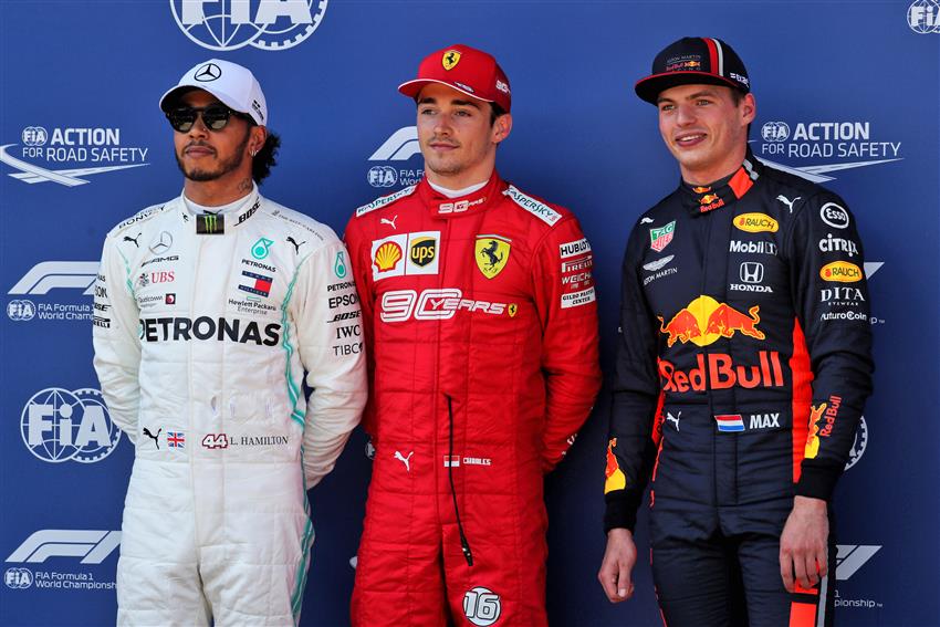 diretta gp austria di formula 1, ferrari di leclerc in pole