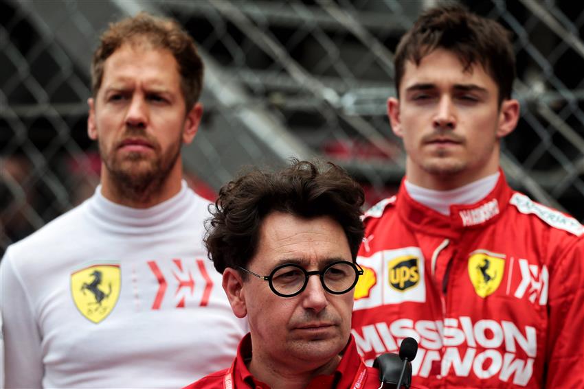 f1 notizie ferrari, binotto e l'anteprima ferrari al gp di austria