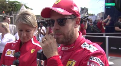 F1 notizie ferrari - Sebastian Vettel deluso dopo il GP di Francia 2019