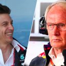 F1 - Helmut Marko (Red Bull): Mercedes e Pirelli stanno rovinando la Formula 1 16 Toto Wolff (Mercedes) e Helmut Marko, Mercedes (Red Bull F1)
