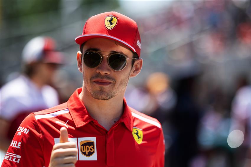 ferrari, leclerc, il suo pensiero sulla pista del paul ricard