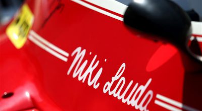 gp austria, prima curva a niki lauda