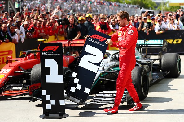 Vettel cambia l'ordine delle tabelle al termine del gp del canada