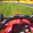 vettel esce fuori pista in canada e subisce una penalità
