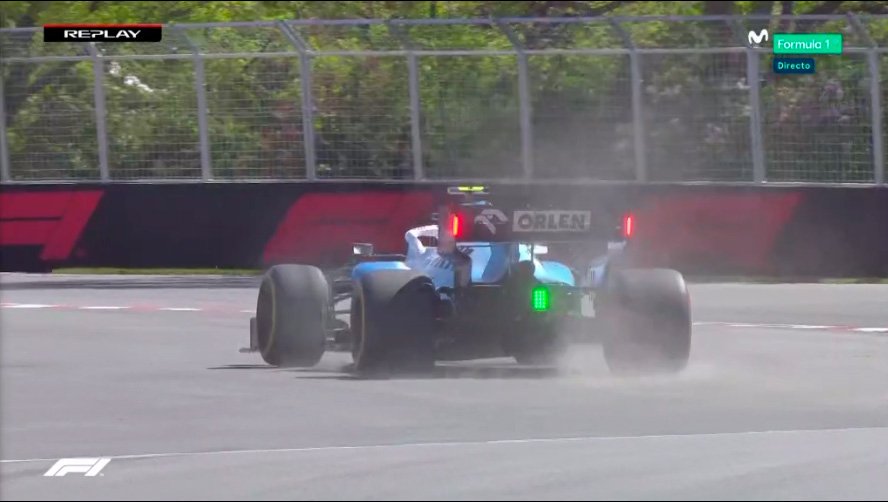 prove libere gp canada pista molto sporca