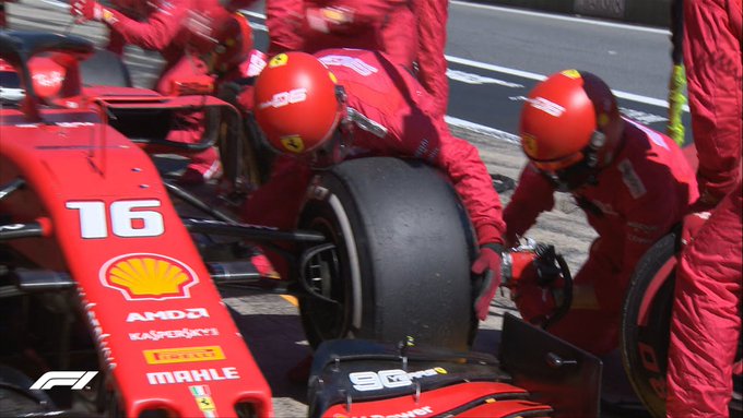 problema box ferrari per vettel