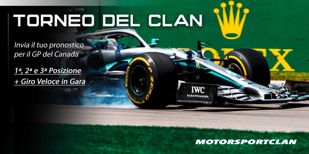 F1 - Invia il tuo pronostico per il GP del Canada