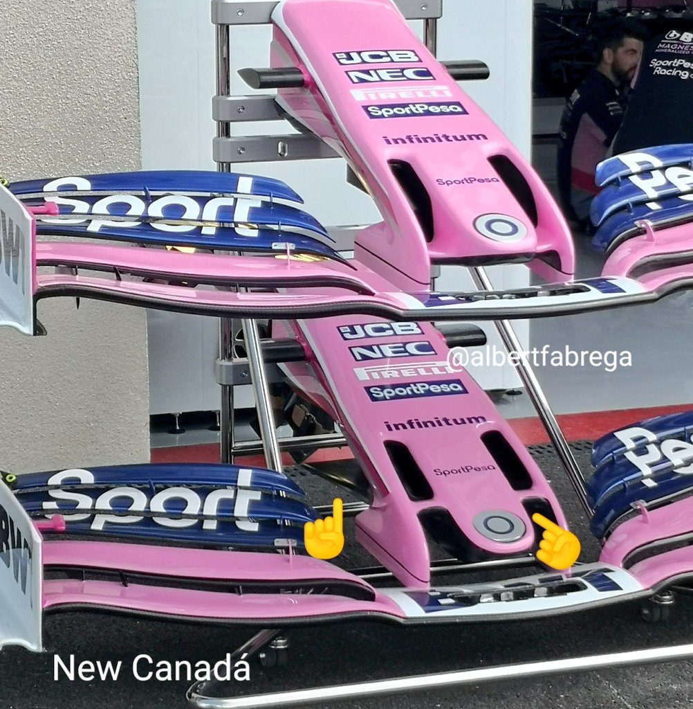 f1 novità tecniche racing point gp francia
