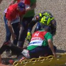 rossi caduta assen motogp