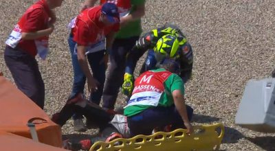 rossi caduta assen motogp