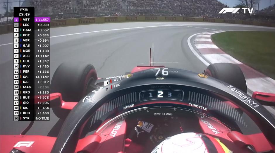 LIVE F1 – Diretta Prove Libere 3 FP3 – GP Canada Montreal 4 LIVE F1 – Diretta Prove Libere 3 FP3 – GP Canada Montreal