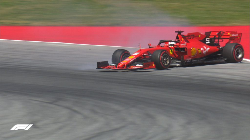 vettel incidente gp austria f1