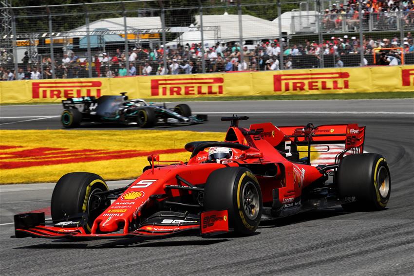 vettel e hamilton al gp del canada
