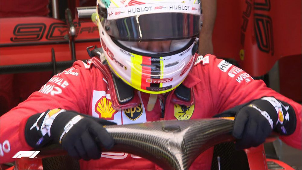 cos'è successo a vettel col problema al motore nelle qualifiche del gp austria