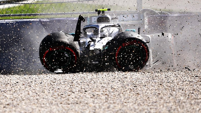 f1 tanti incidenti nelle prove libere del gp di austria
