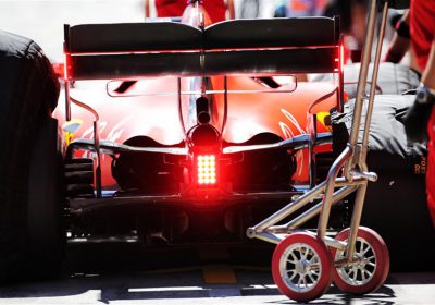 f1 ferrari nuovo cofano motore a silverstone