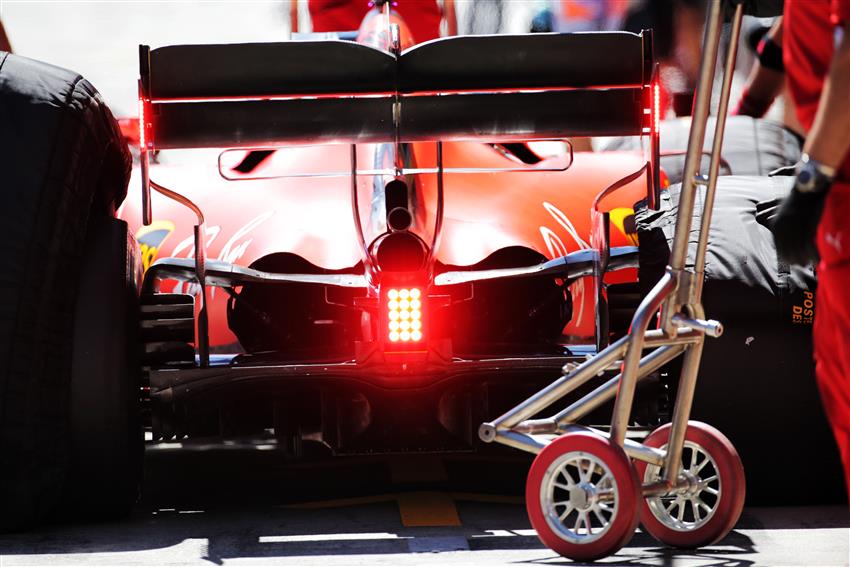 f1 ferrari nuovo cofano motore a silverstone