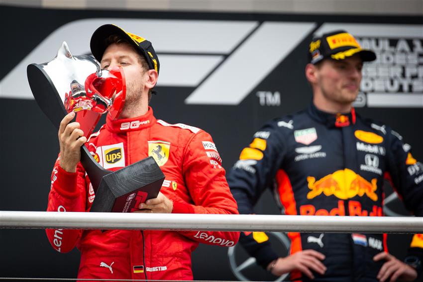 f1 ferrari vettel gp germania