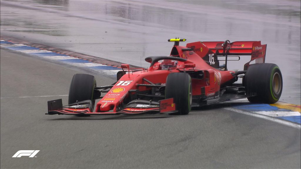 f1 leclerc traverso gp germania gara